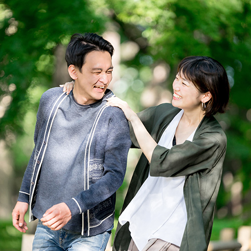 シノケンに決めた夫婦